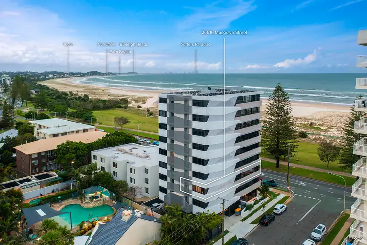 Fourth view of Homely apartment listing, 201/16 Musgrave Street, Kirra QLD 4225
