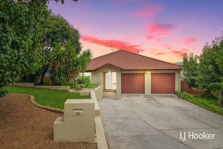 Main view of Homely house listing, 80 Hugh McKay Crescent, Dunlop ACT 2615
