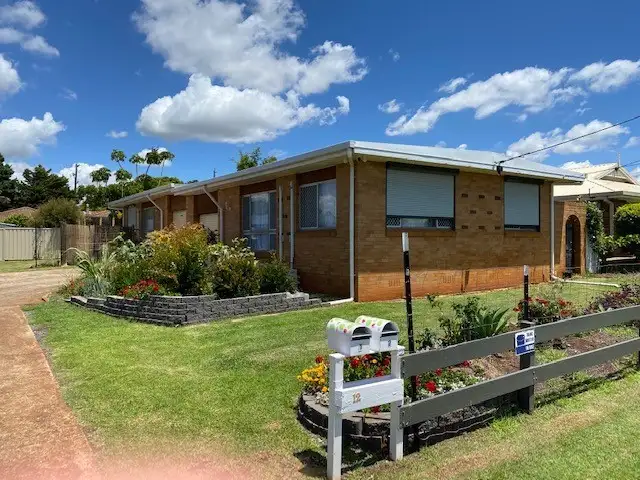Main view of Homely semi-detached listing, 1&2/12 Lavena Drive, Darling Heights QLD 4350