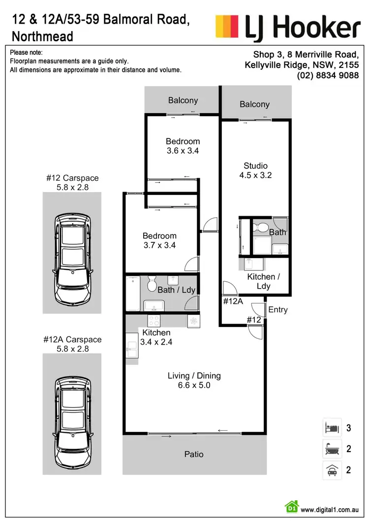 Sixth view of Homely apartment listing, 12 & 12A/53-59 Balmoral Road, Northmead NSW 2152