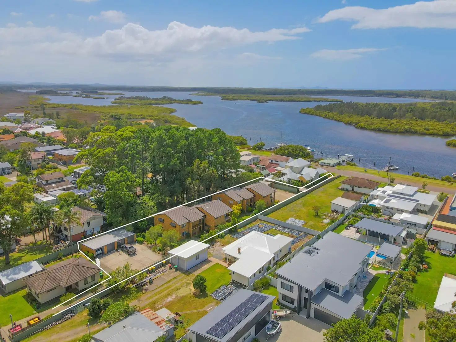 Main view of Homely unit listing, 1/4 Jacob Street, Tea Gardens NSW 2324