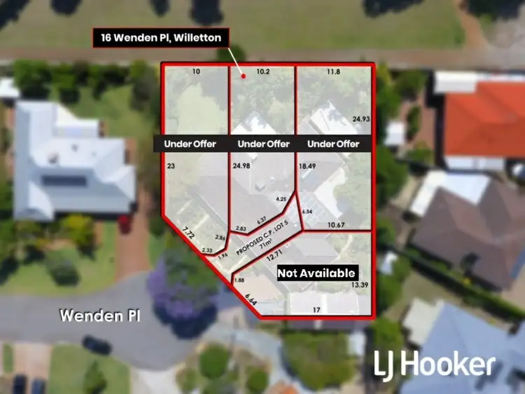 Lot Lot 3/16 Wenden Place, Willetton WA 6155