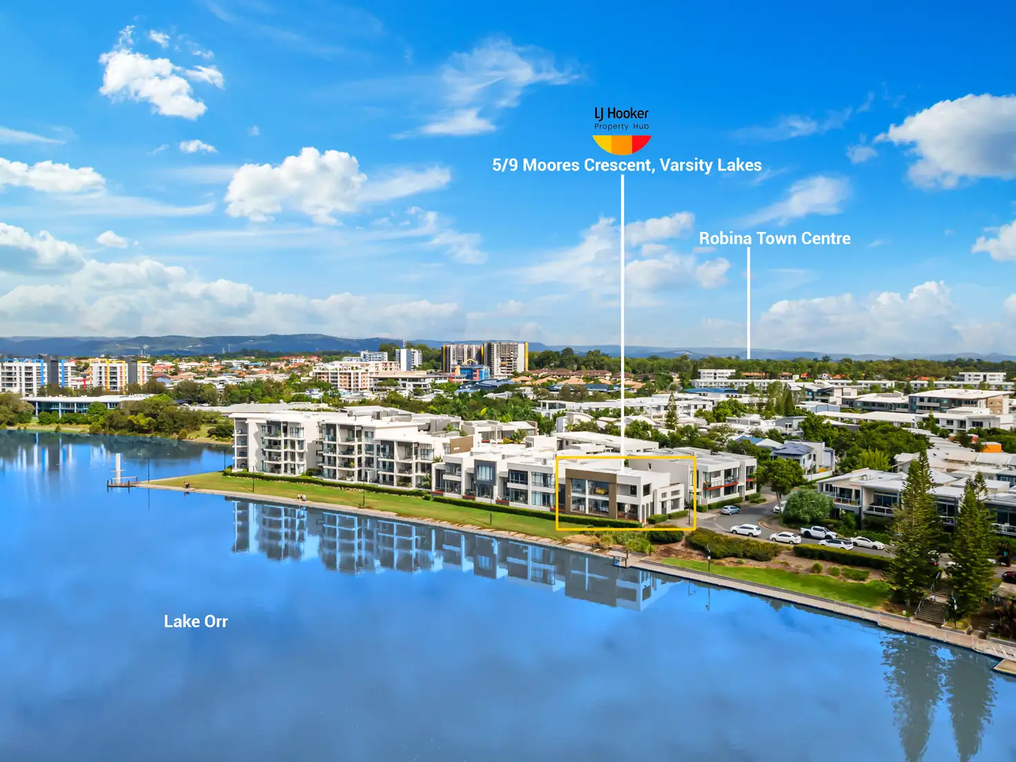 Main view of Homely house listing, 5/9 Moores Crescent, Varsity Lakes QLD 4227