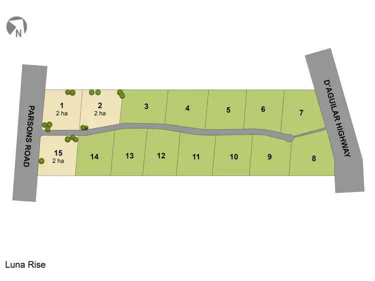 Main view of Homely land listing, Lot 2 Luna Rise, Nanango QLD 4615
