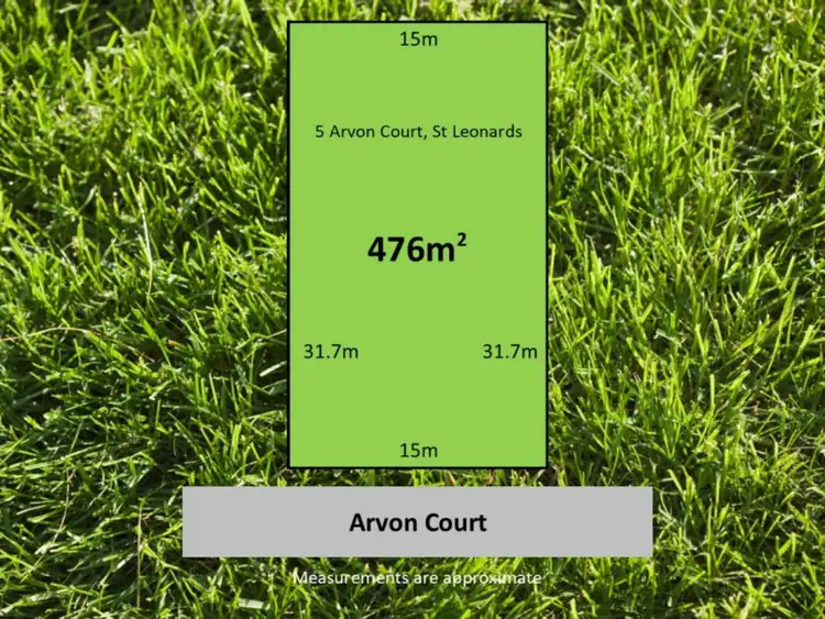 Second view of Homely land listing, 5 Arvon Court, St Leonards VIC 3223
