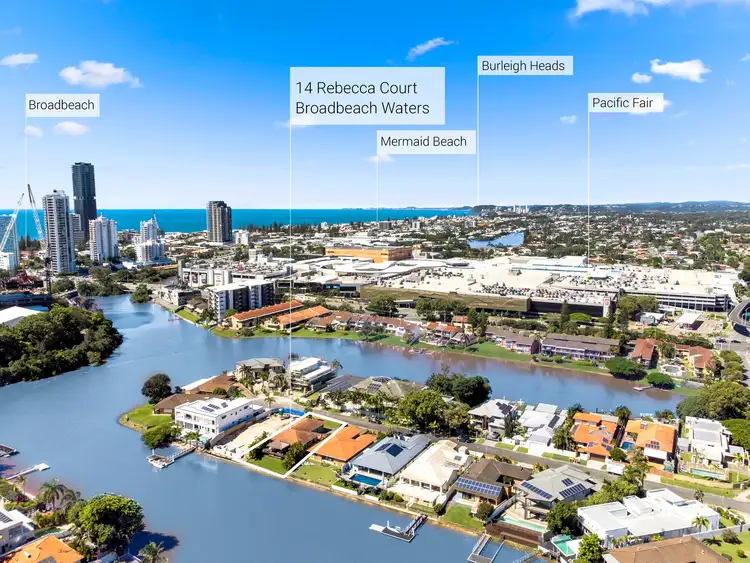 Fourth view of Homely house listing, 14 Rebecca Court, Broadbeach Waters QLD 4218