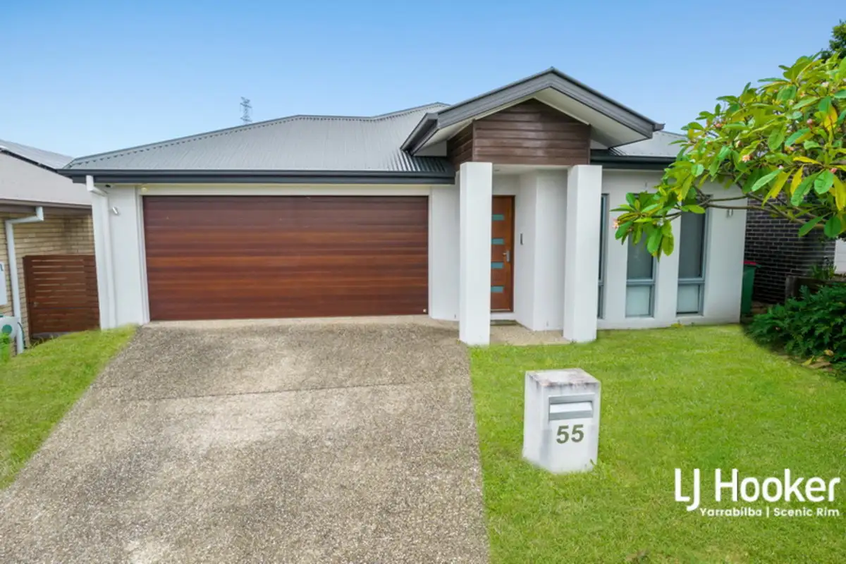 Main view of Homely house listing, 55 Huggins Avenue, Yarrabilba QLD 4207