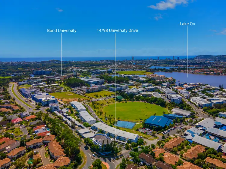 Third view of Homely apartment listing, 14/98 University Drive, Varsity Lakes QLD 4227