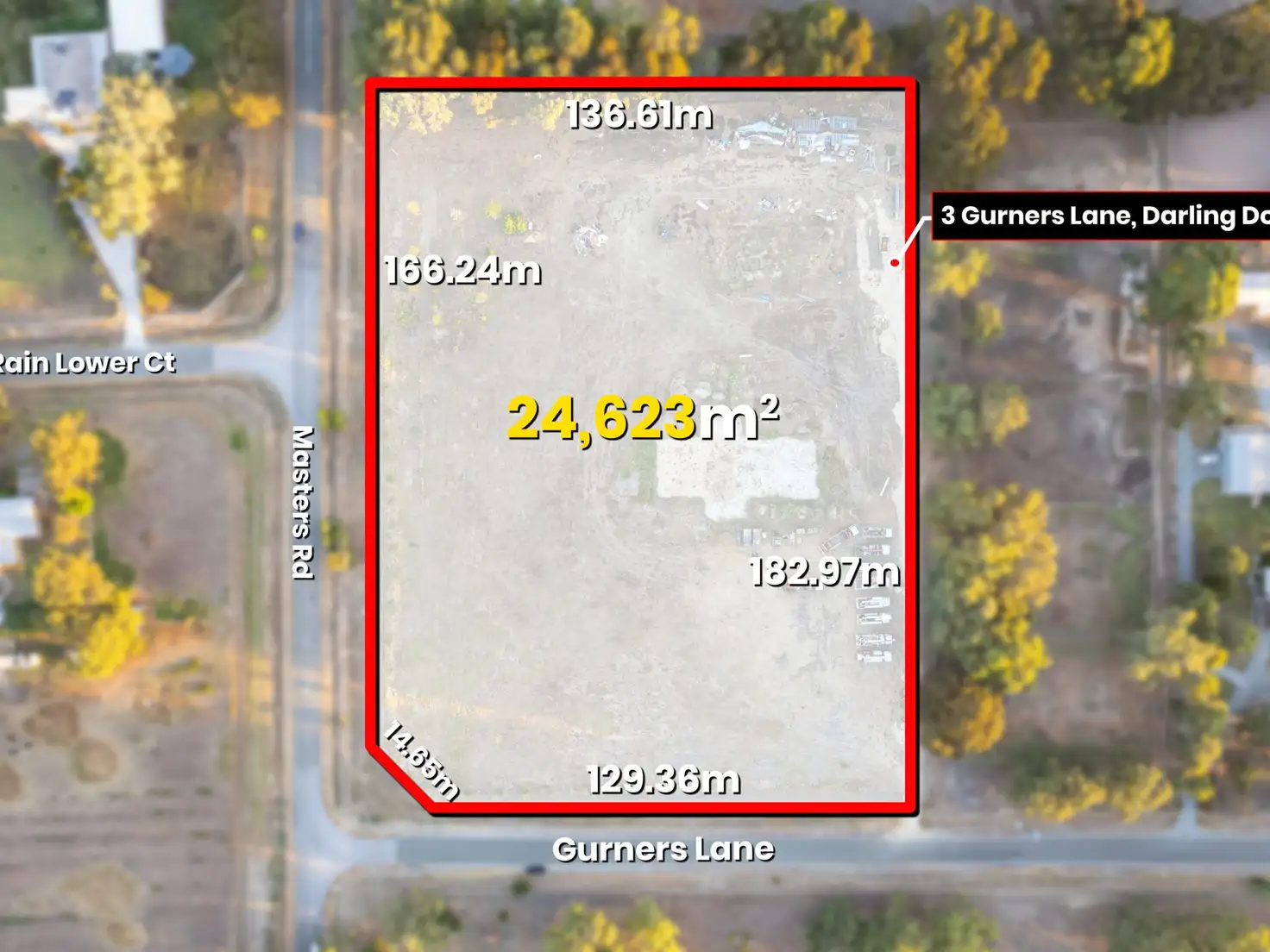Main view of Homely land listing, 3 Gurners Lane, Darling Downs WA 6122