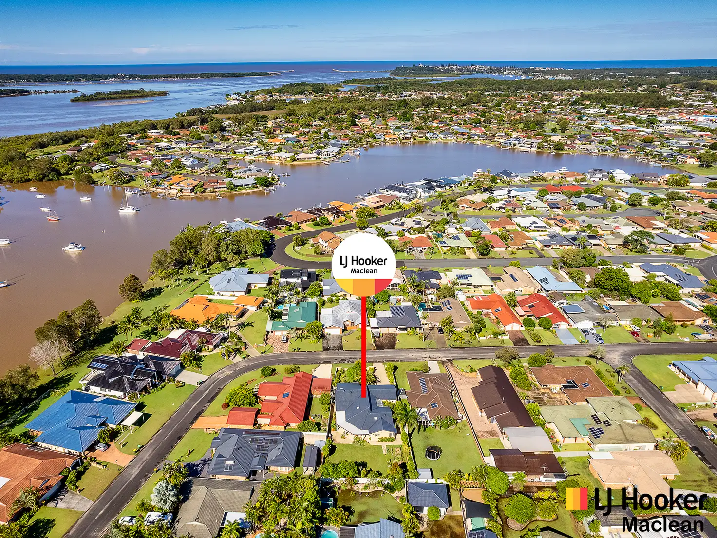 Main view of Homely house listing, 5 Palm Terrace, Yamba NSW 2464