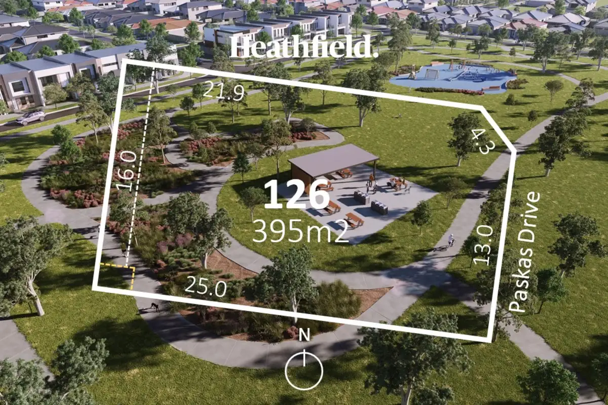 Main view of Homely land listing, Lot 126 Paskas Drive, Fraser Rise VIC 3336