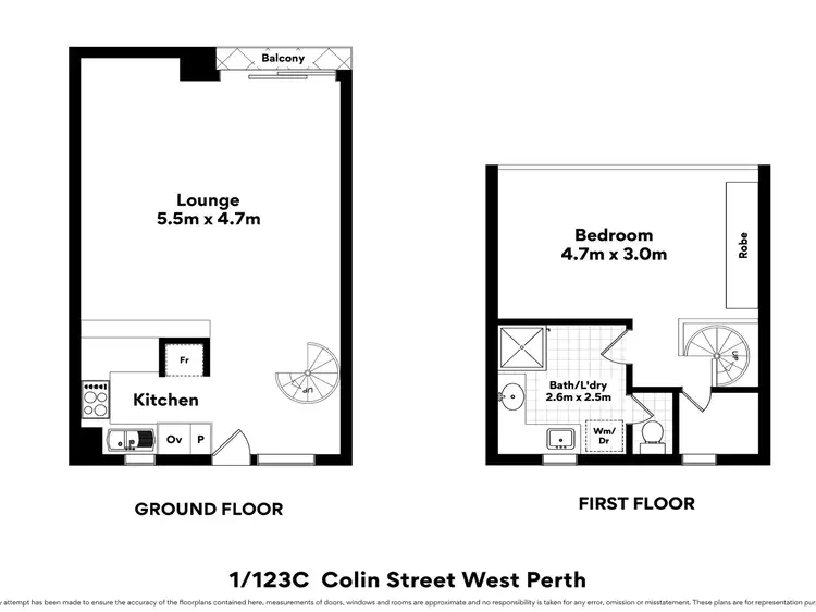 Fifth view of Homely unit listing, 1/123C Colin St, West Perth WA 6005