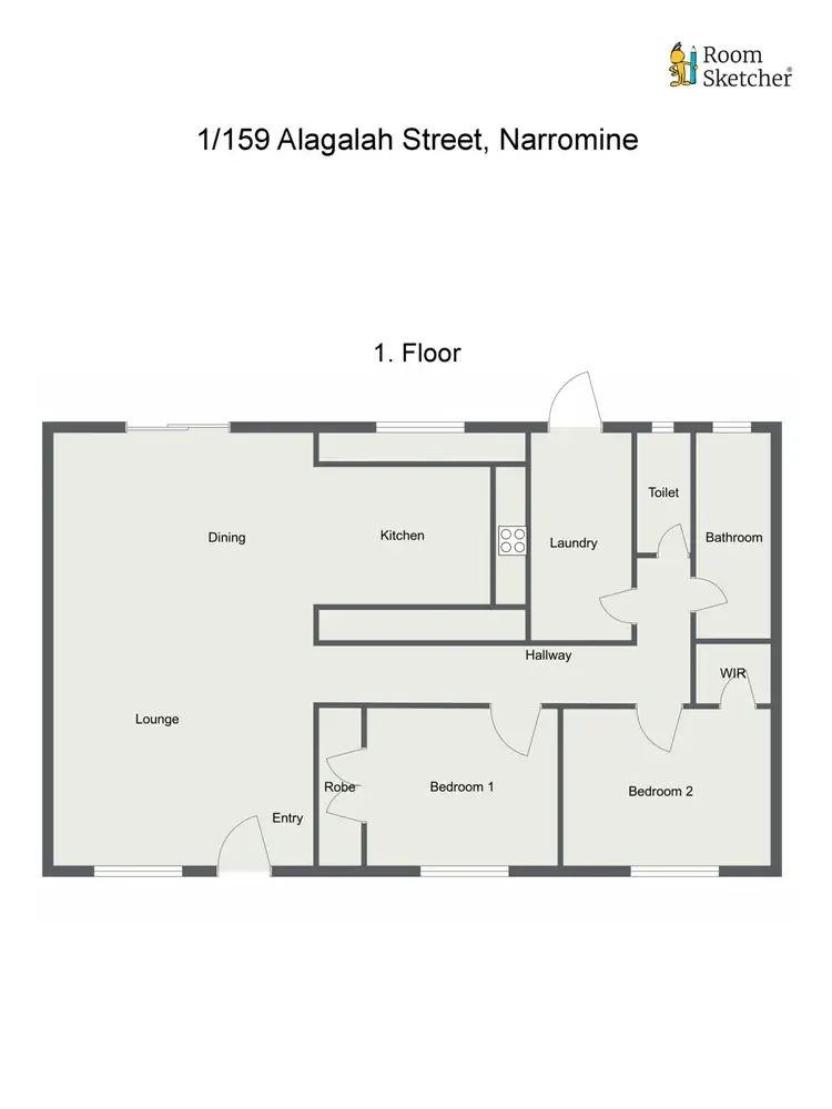 Seventh view of Homely house listing, 1/159 Algalah Street, Narromine NSW 2821