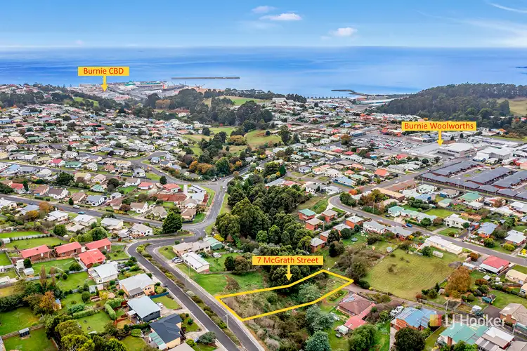 Main view of Homely land listing, 7 McGrath Street, Upper Burnie TAS 7320