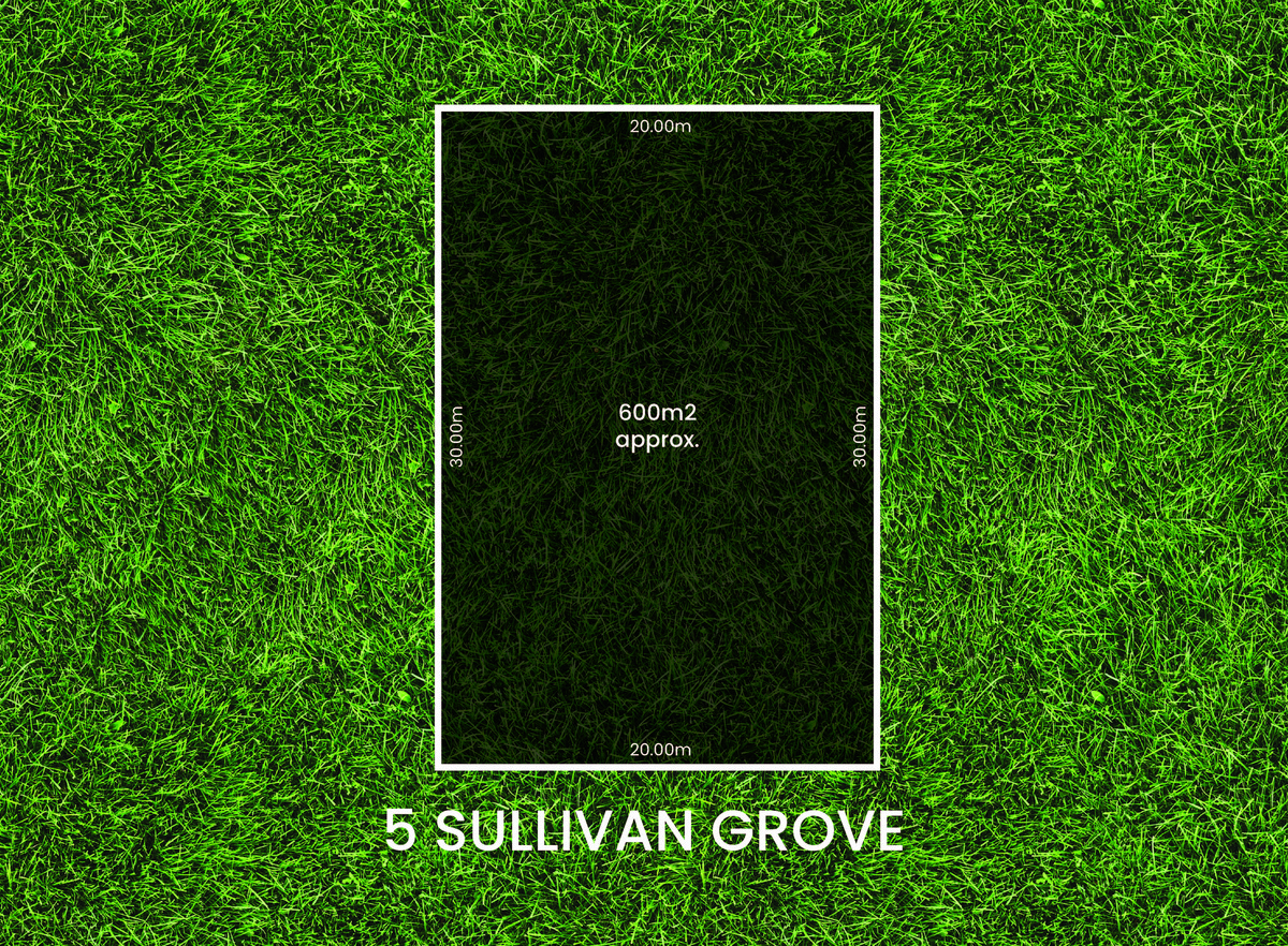 Main view of Homely land listing, 5 Sullivan Grove, Gawler South SA 5118