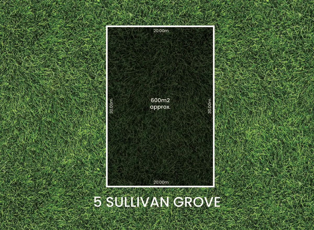 Main view of Homely land listing, 5 Sullivan Grove, Gawler South SA 5118
