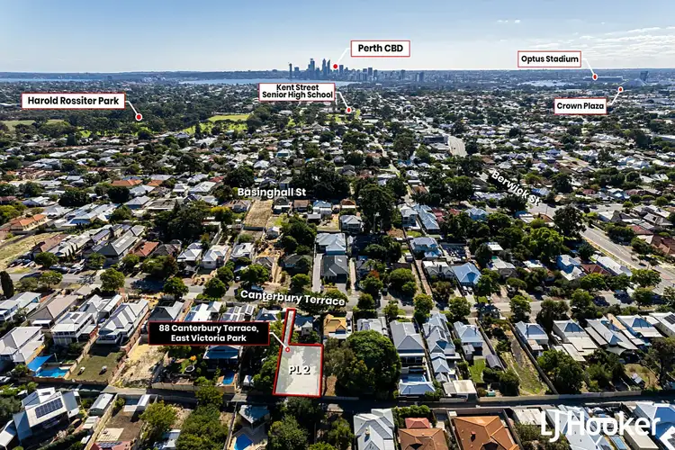 Main view of Homely land listing, 88A Canterbury Terrace, East Victoria Park WA 6101