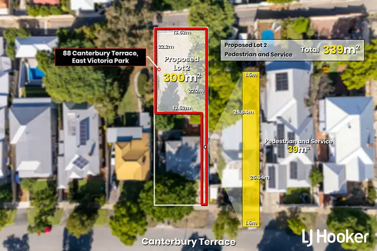 Second view of Homely land listing, 88A Canterbury Terrace, East Victoria Park WA 6101