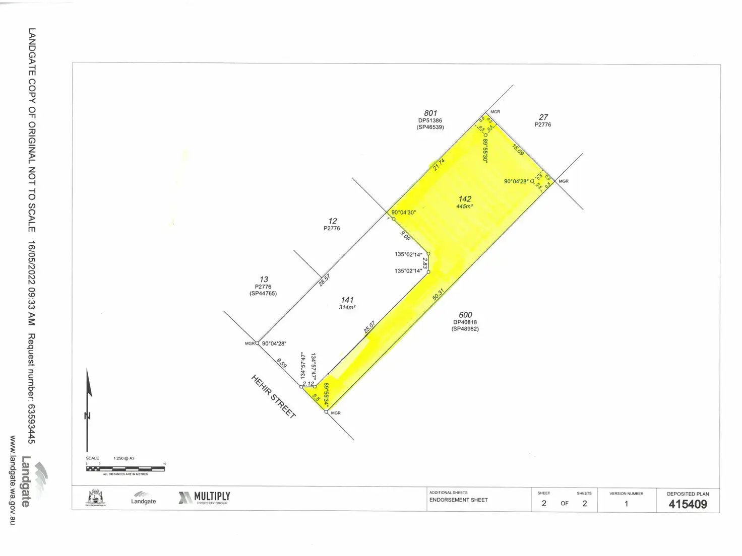 Main view of Homely land listing, 15B Hehir Street, Belmont WA 6104