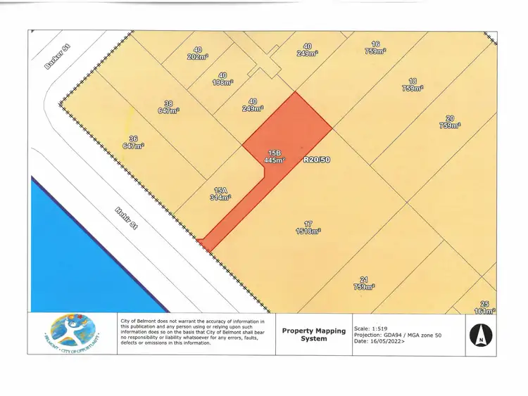 Second view of Homely land listing, 15B Hehir Street, Belmont WA 6104