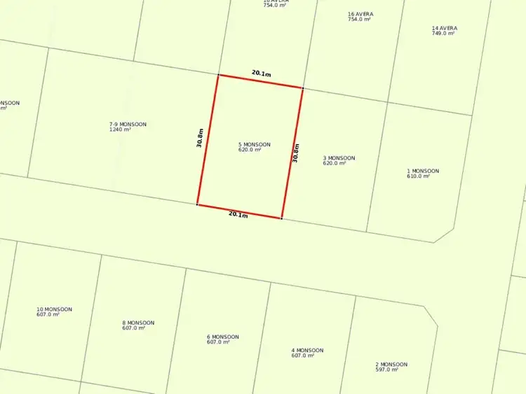 Main view of Homely land listing, 5 Monsoon Street, Russell Island QLD 4184