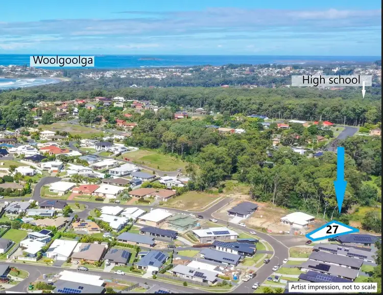 Second view of Homely land listing, 27 Admiralty Drive, Safety Beach NSW 2456