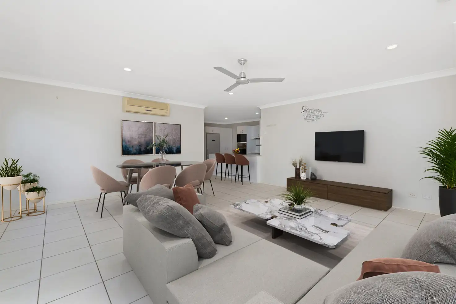 Main view of Homely semi-detached listing, 1/14 Paris Parade, Ormeau QLD 4208