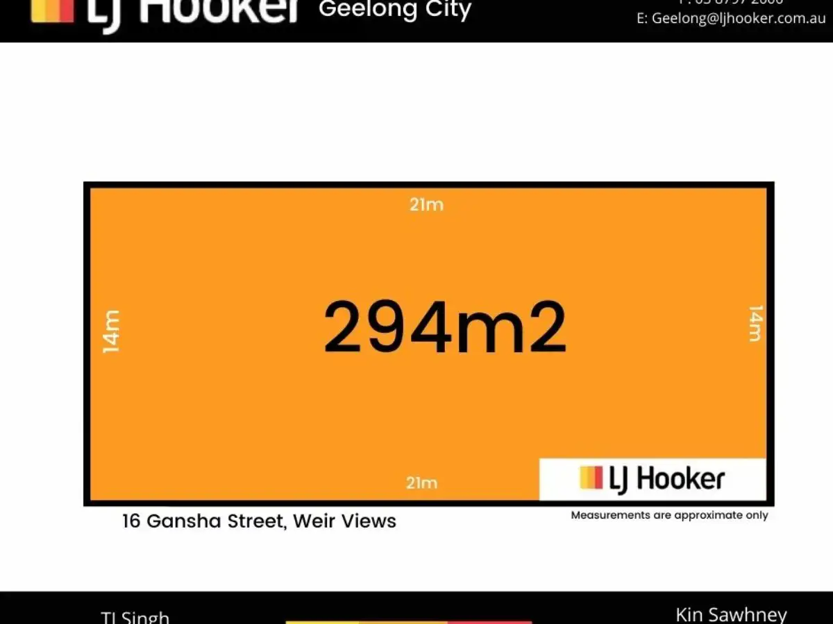 Main view of Homely land listing, 16 Gansha Street, Weir Views VIC 3338