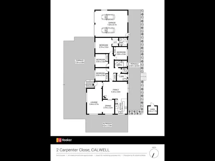 Third view of Homely house listing, 2 Carpenter Close, Calwell ACT 2905