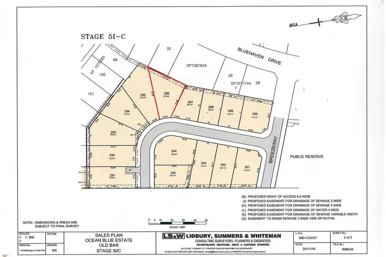 Main view of Homely land listing, Lot 296 'The Sanctuary', Old Bar NSW 2430