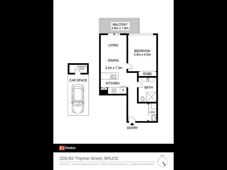 Third view of Homely apartment listing, 205/82 Thynne Street, Bruce ACT 2617
