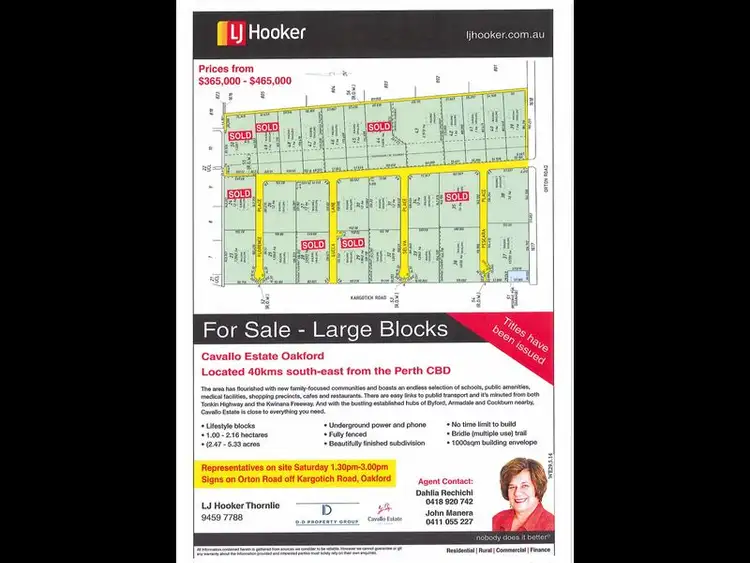 Second view of Homely land listing, Lot 33 Selva Place, Oakford WA 6121