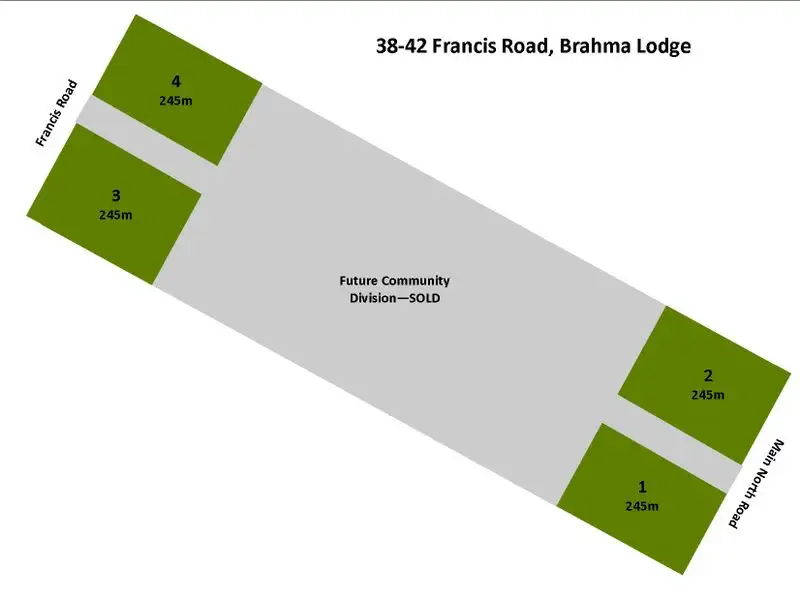 Main view of Homely land listing, Lot 1/38-4 Francis Road, Brahma Lodge SA 5109