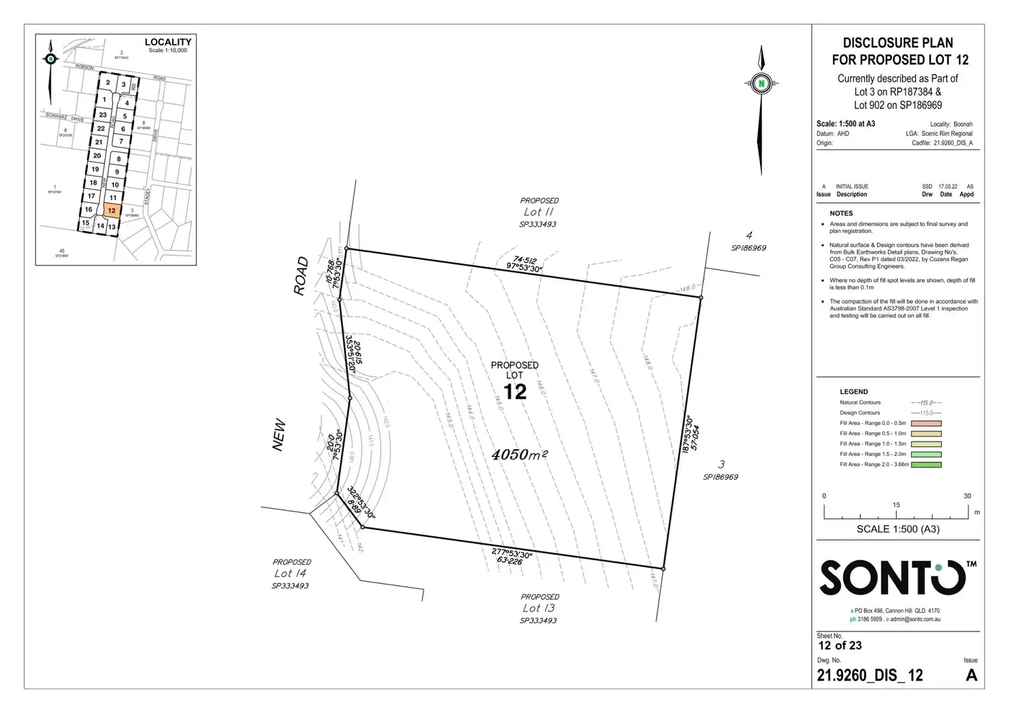 Main view of Homely land listing, Lot 12/121 Robson Road, Boonah QLD 4310