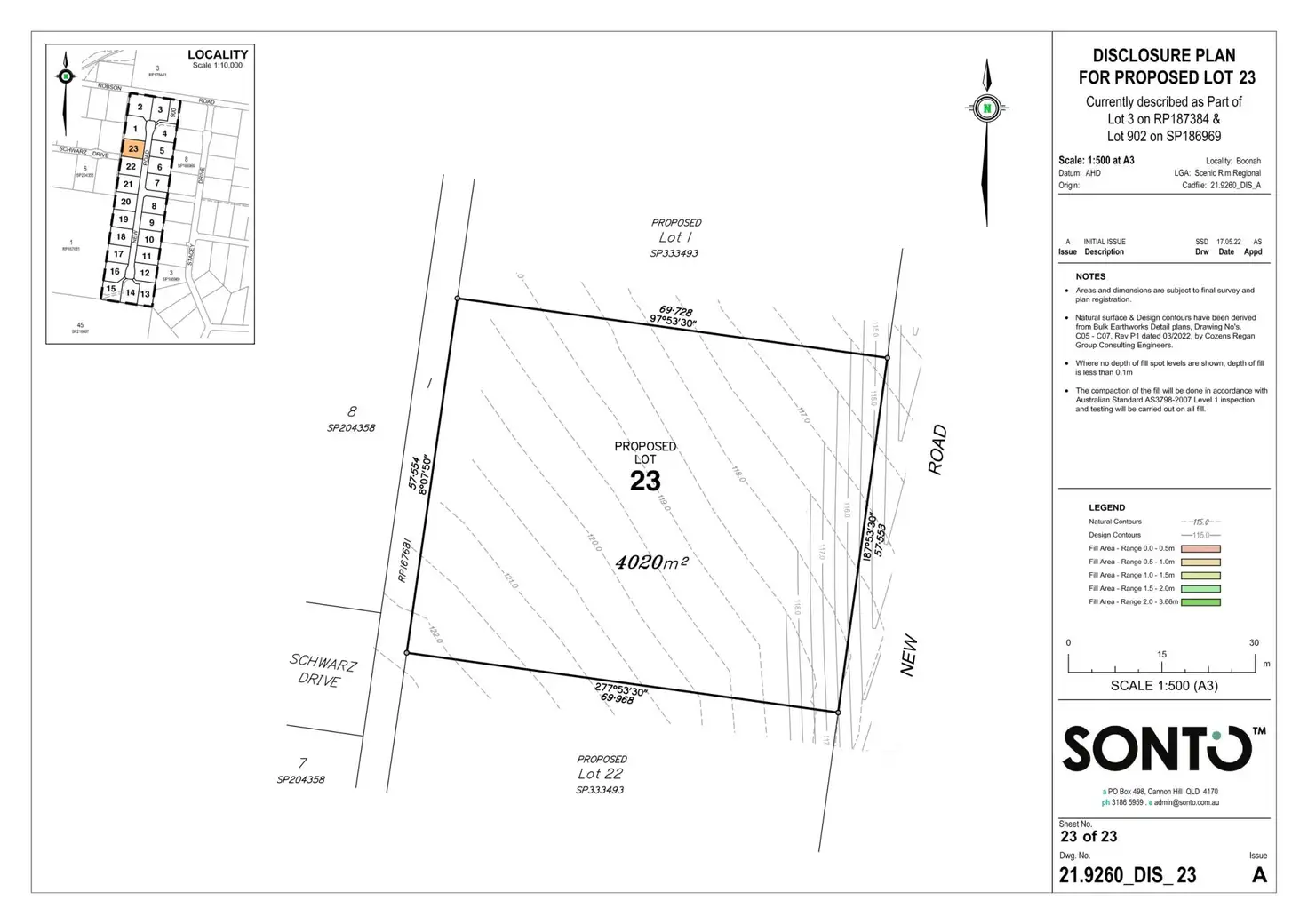 Main view of Homely land listing, Lot 23/121 Robson Road, Boonah QLD 4310