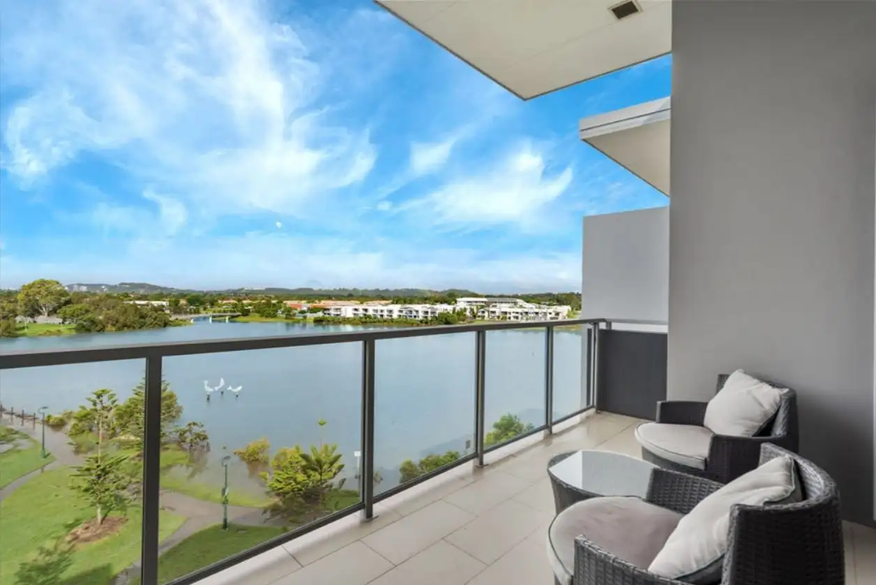 Main view of Homely unit listing, 1411/65 Varsity Parade, Varsity Lakes QLD 4227