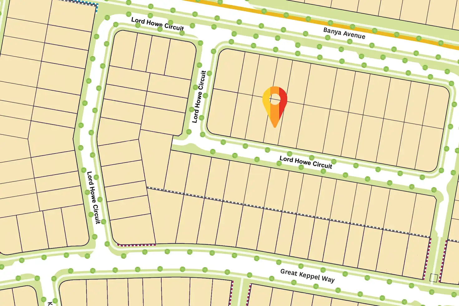 Main view of Homely land listing, 68 Lord Howe Circuit, Banya QLD 4551