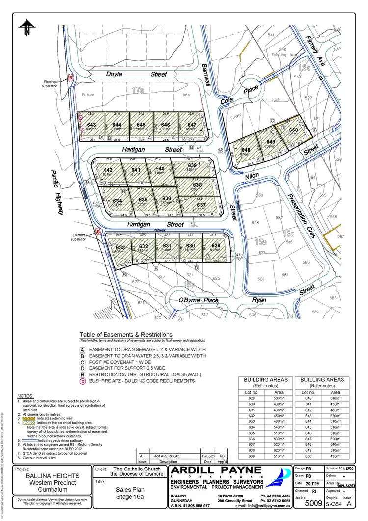 Third view of Homely land listing, Lot 643 Hartigan Street 'Stage 16a', Cumbalum NSW 2478