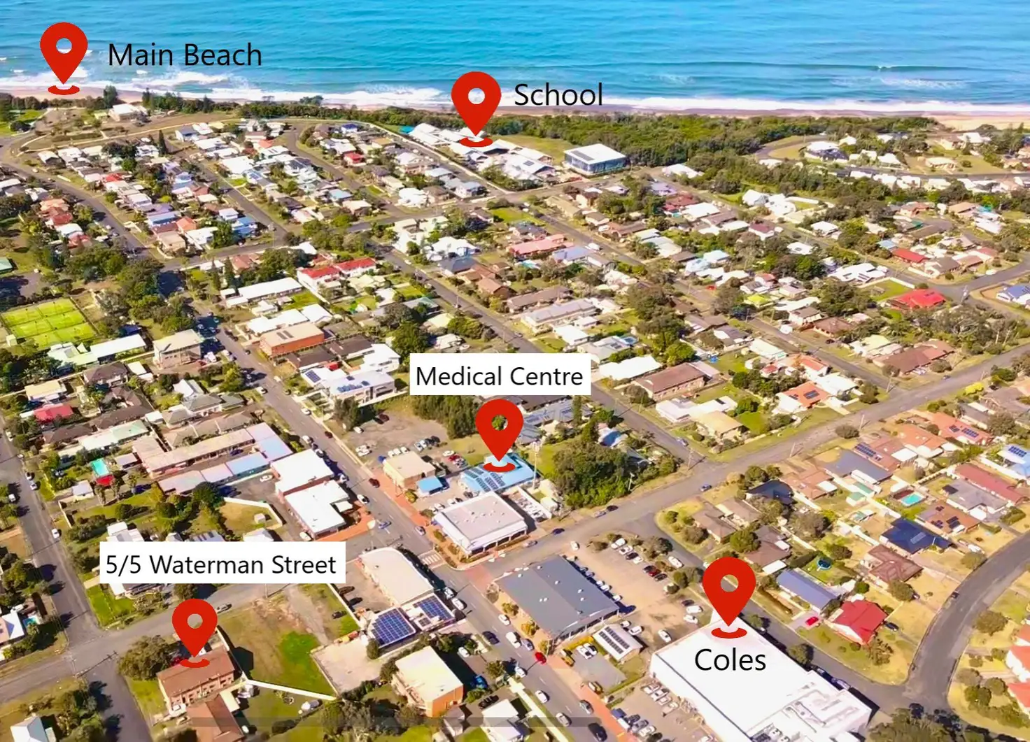 Main view of Homely unit listing, 5/5 Waterman Street, Old Bar NSW 2430