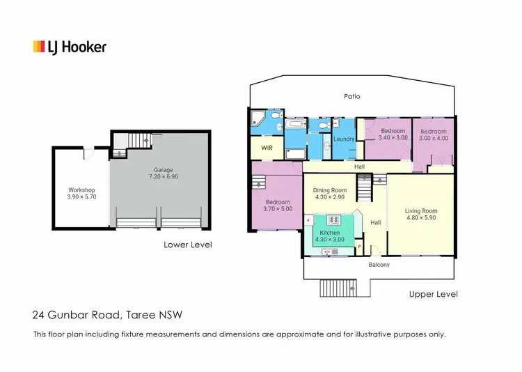 Fourth view of Homely house listing, 24 Gunbar Road, Taree NSW 2430