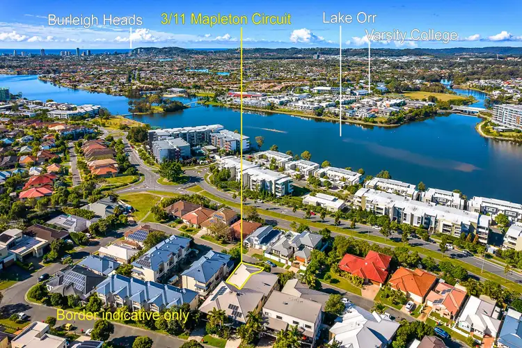 Main view of Homely townhouse listing, 3/11 Mapleton Circuit, Varsity Lakes QLD 4227