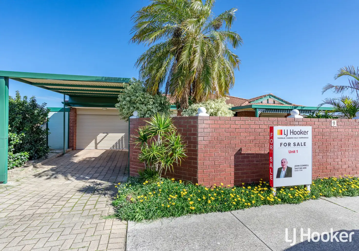 Main view of Homely villa listing, 1/9 Mathoura Street, Midland WA 6056