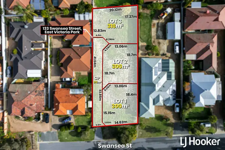 Second view of Homely land listing, 133A Swansea Street, East Victoria Park WA 6101