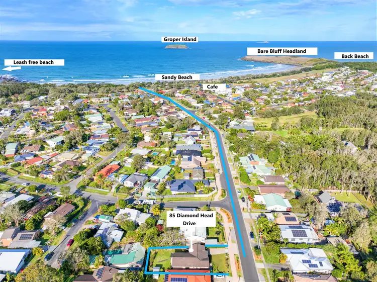 Main view of Homely house listing, 85 Diamond Head Drive, Sandy Beach NSW 2456
