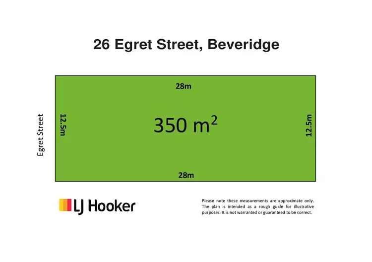 Main view of Homely land listing, 26 Egret Street, Beveridge VIC 3753