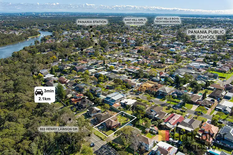 Second view of Homely house listing, 803 Henry Lawson Drive, Picnic Point NSW 2213