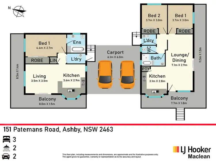 Fifth view of Homely house listing, 151 Patemans Road, Ashby NSW 2463