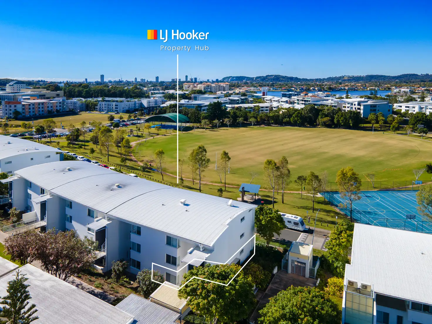 Main view of Homely unit listing, 33/98 University Drive, Varsity Lakes QLD 4227