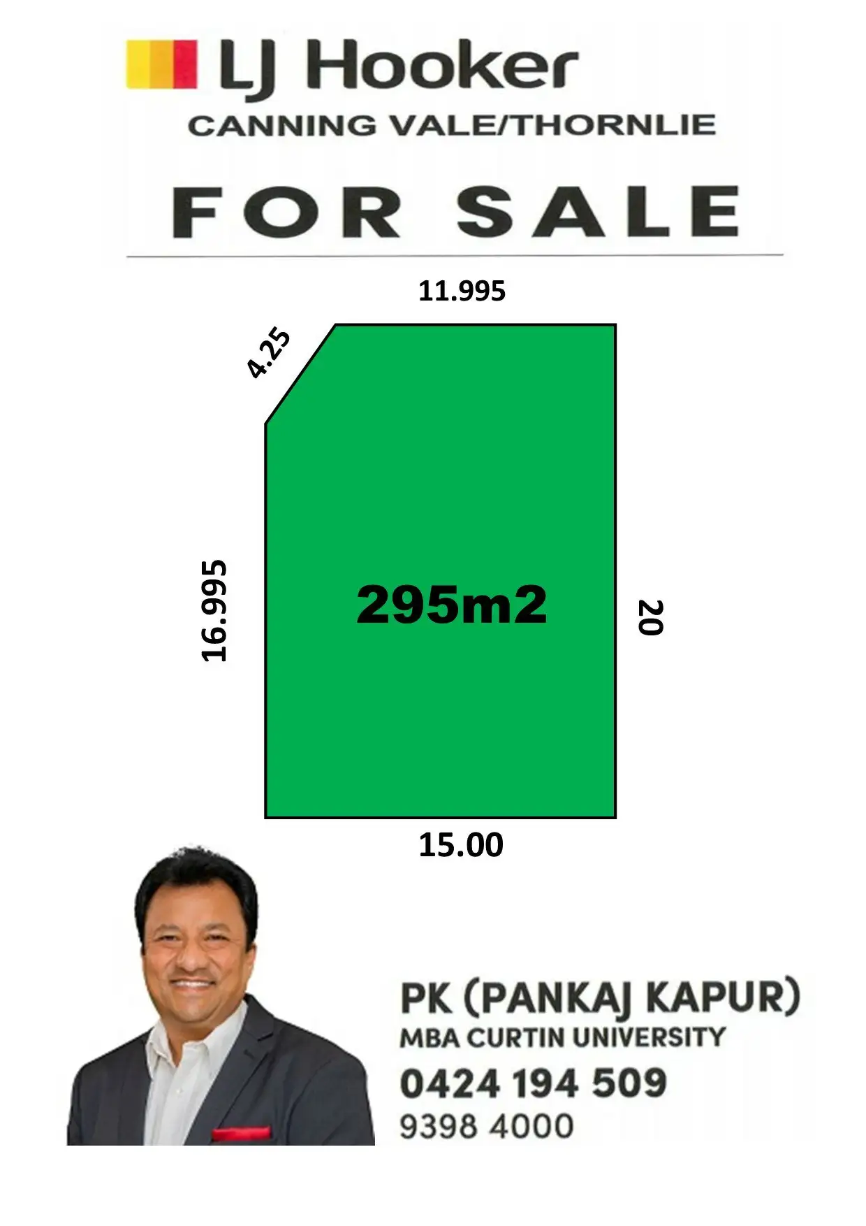 Main view of Homely land listing, 9 Siena Approach, Piara Waters WA 6112
