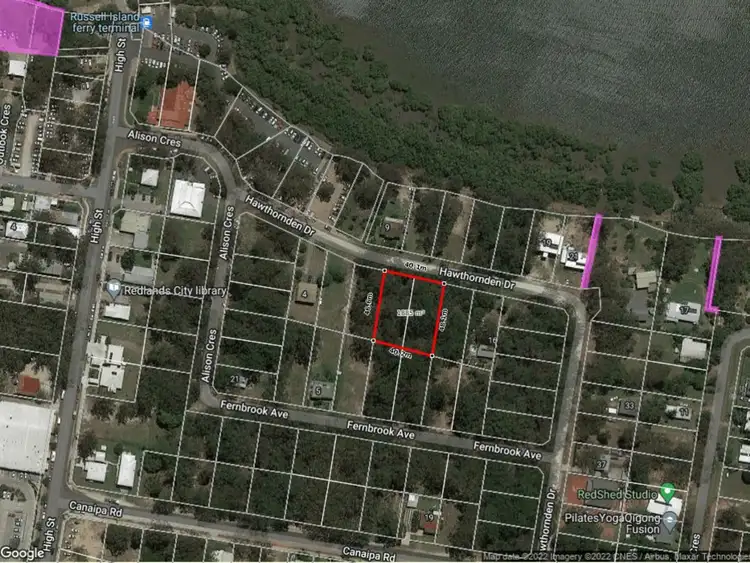 Main view of Homely land listing, 10 Hawthorden Drive, Russell Island QLD 4184
